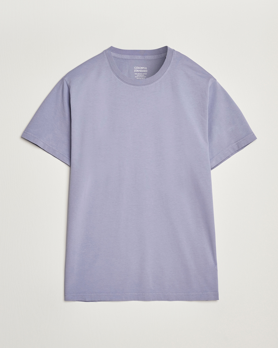 Mies | T-paidat | Colorful Standard | Classic Organic T-Shirt Purple Jade