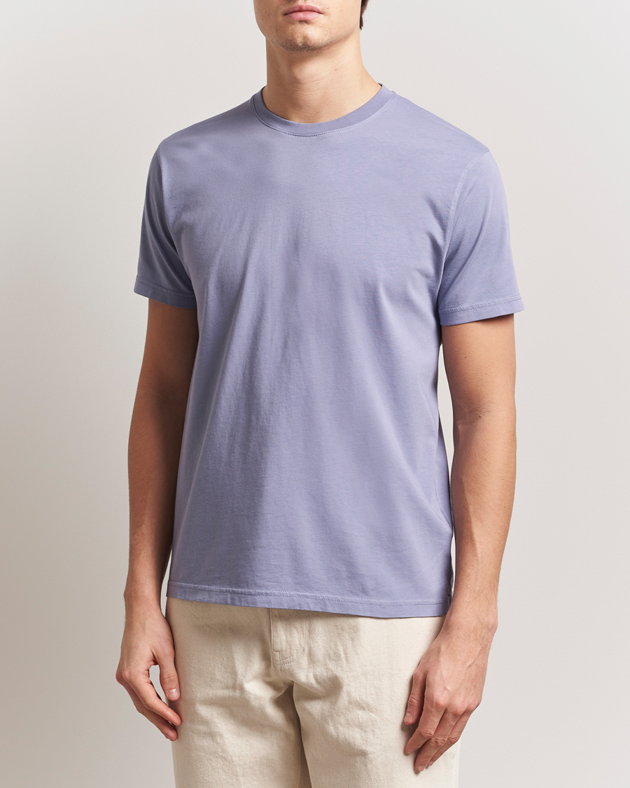Mies | T-paidat | Colorful Standard | Classic Organic T-Shirt Purple Jade