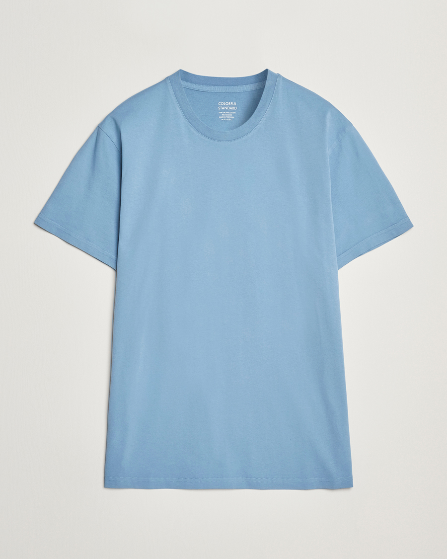 Mies | T-paidat | Colorful Standard | Classic Organic T-Shirt Seaside Blue