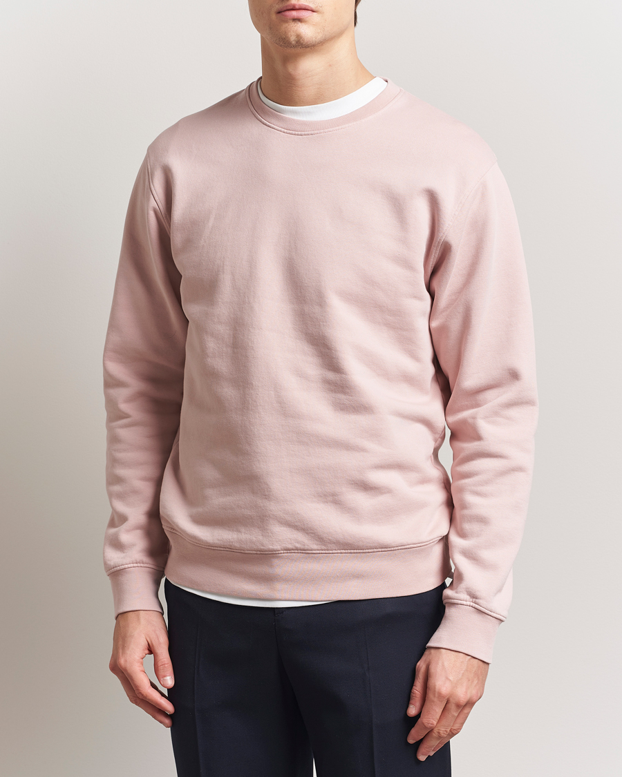 Mies | Puserot | Colorful Standard | Classic Organic Crew Neck Sweat Faded Pink