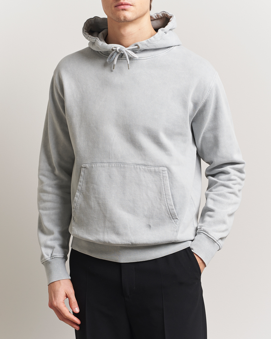 Mies | Puserot | Colorful Standard | Classic Organic Hood Faded Grey