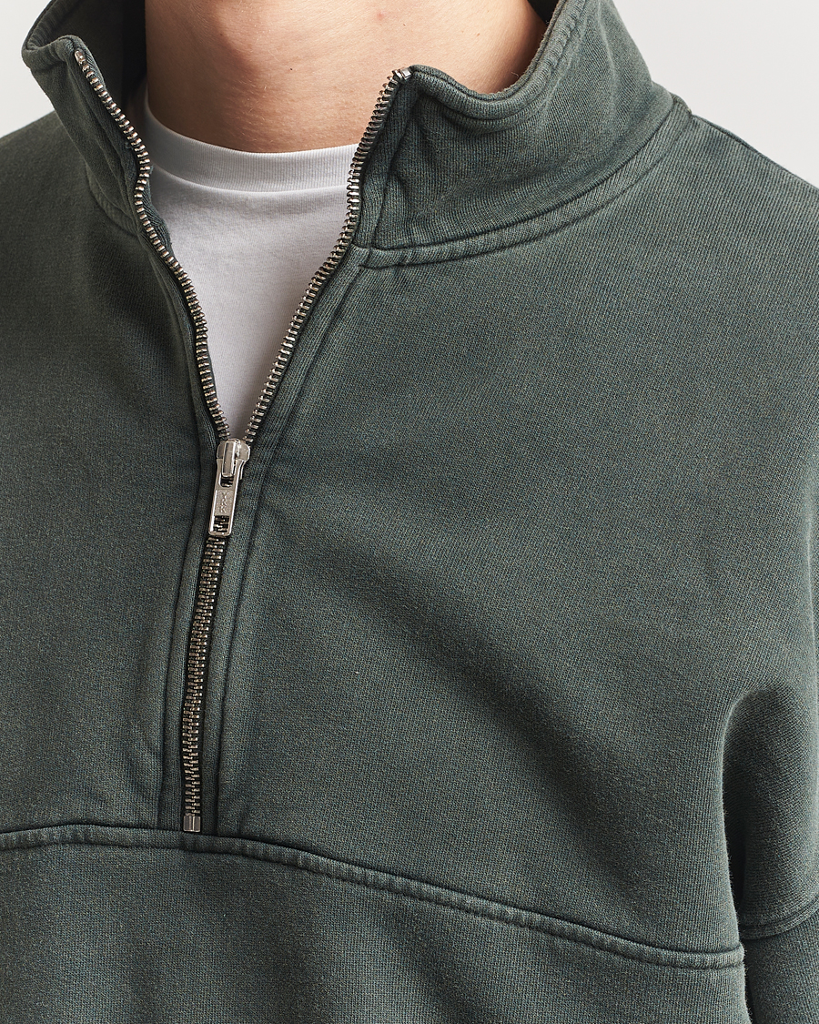 Mies | Puserot | Colorful Standard | Classic Organic Half-Zip Midnight Forest