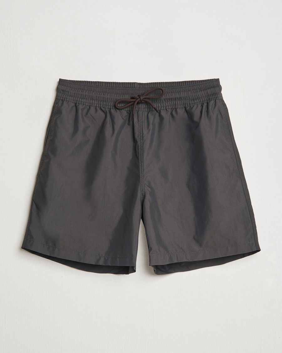 Mies | Uimahousut | Colorful Standard | Classic Organic Swim Shorts Lava Grey