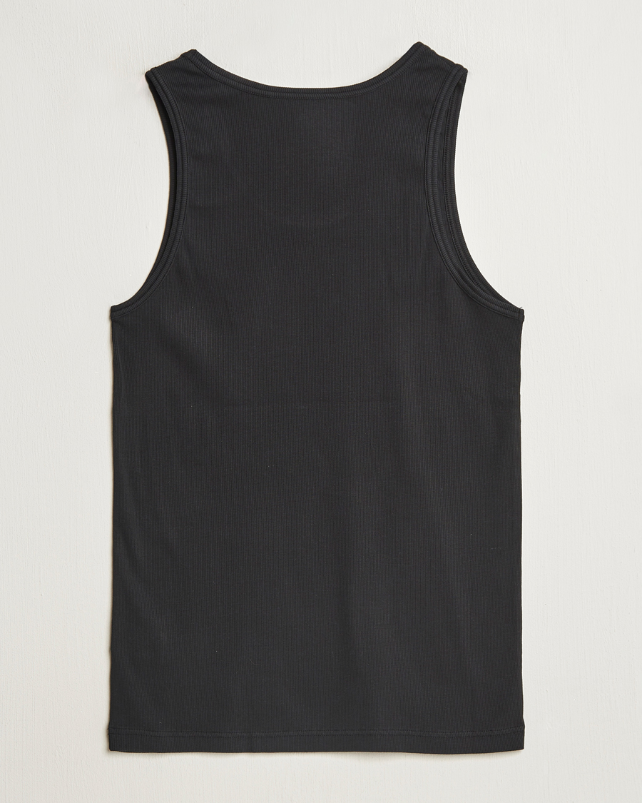 Mies | T-paidat | Colorful Standard | Organic Rib Tank Top Deep Black