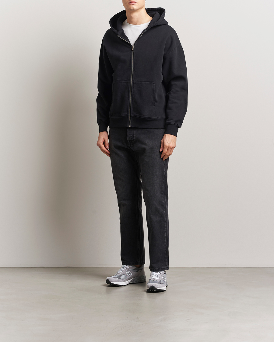 Mies | Puserot | Colorful Standard | Classic Organic Full Zip Hoodie Deep Black