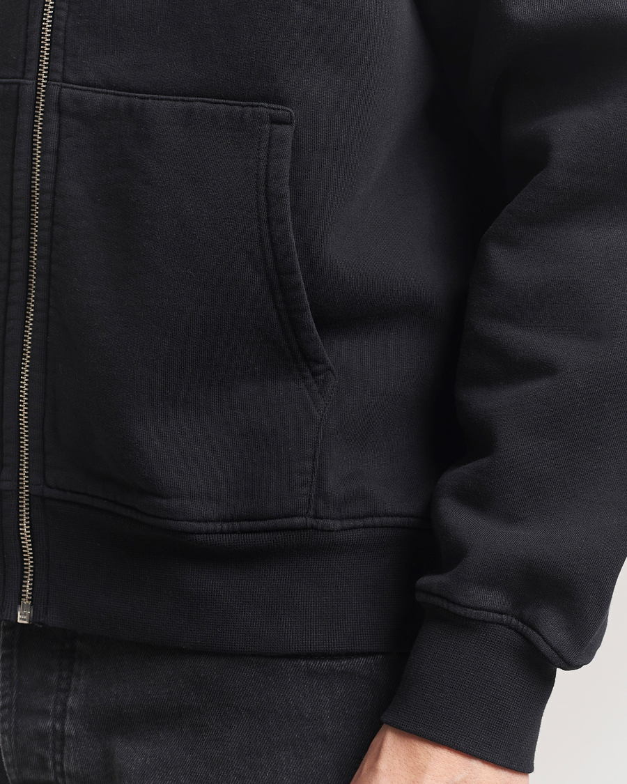 Mies | Puserot | Colorful Standard | Classic Organic Full Zip Hoodie Deep Black