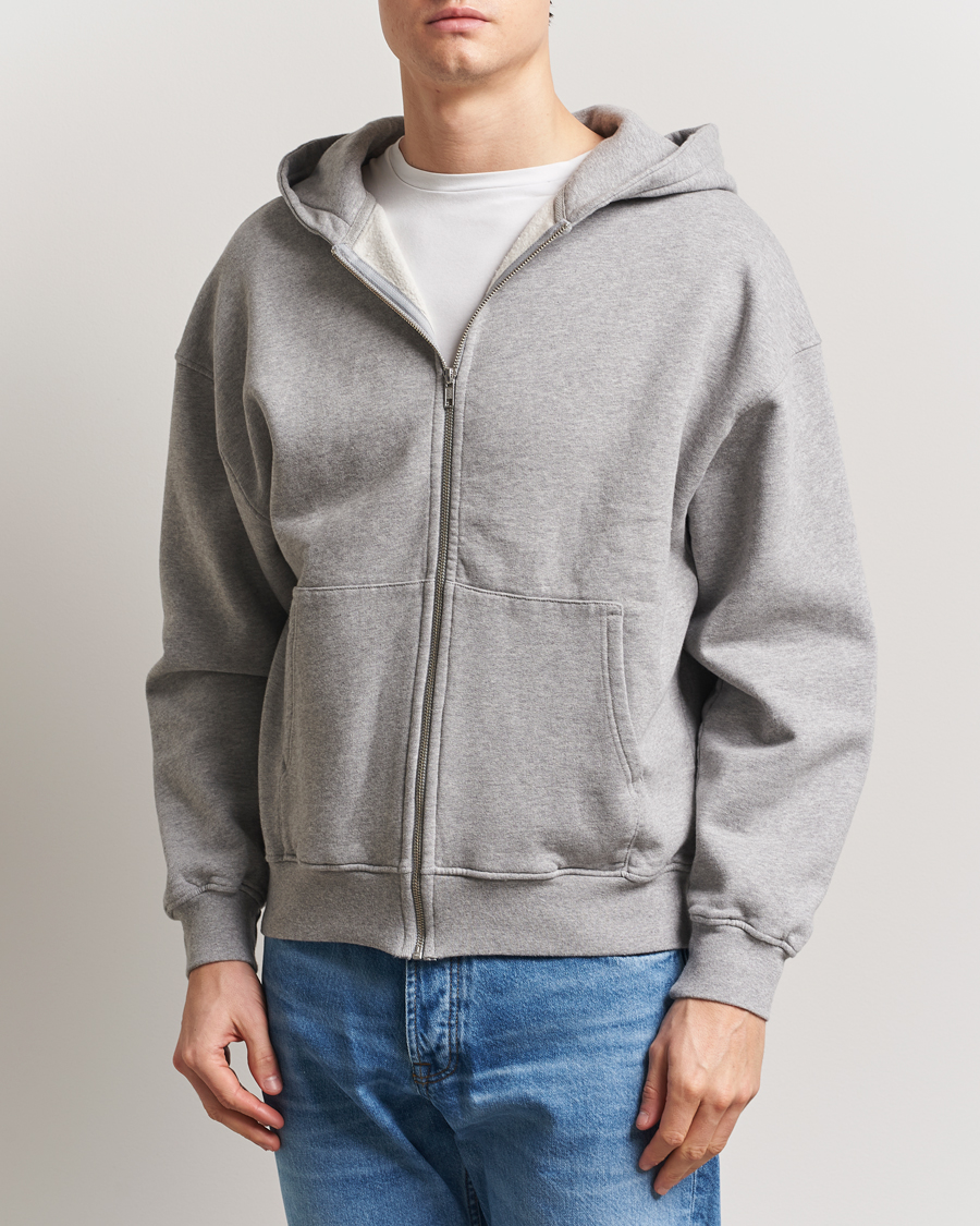 Mies | Puserot | Colorful Standard | Classic Organic Full Zip Hoodie Heather Grey