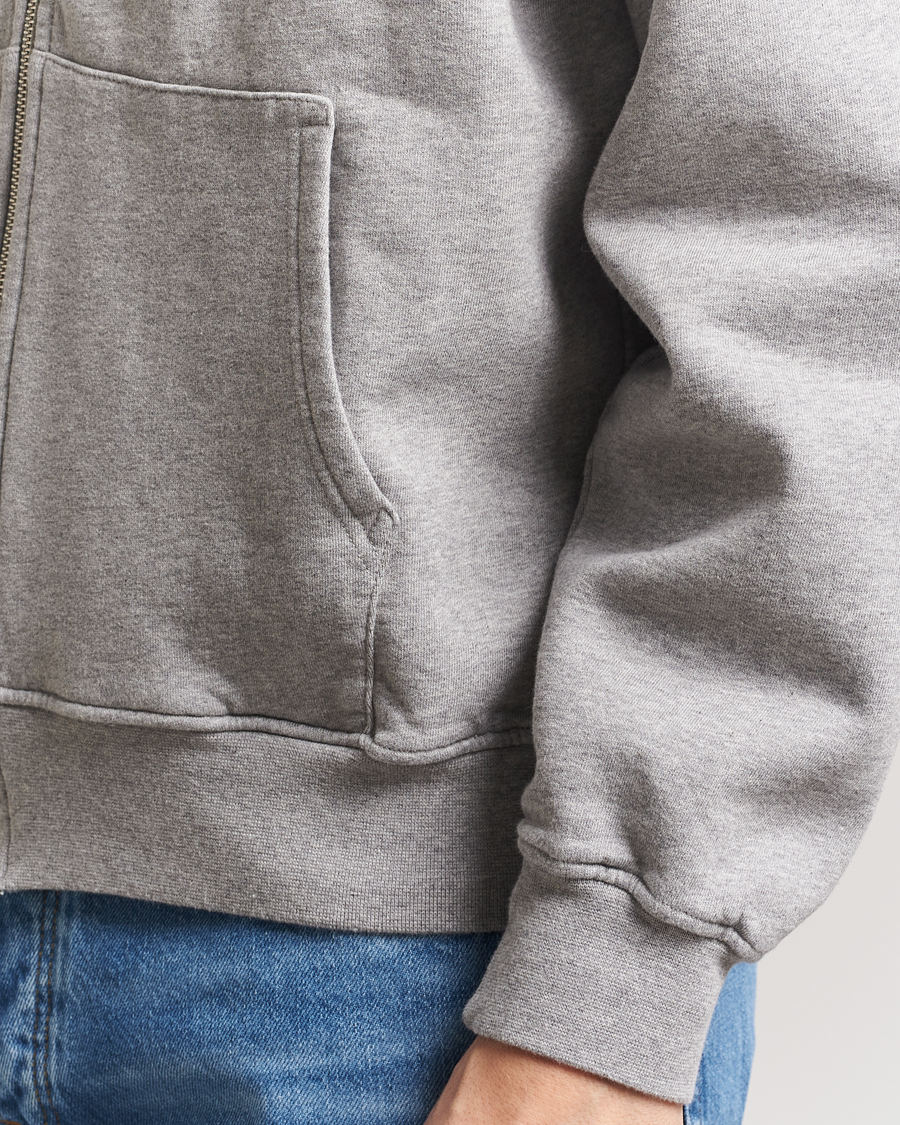 Mies | Puserot | Colorful Standard | Classic Organic Full Zip Hoodie Heather Grey