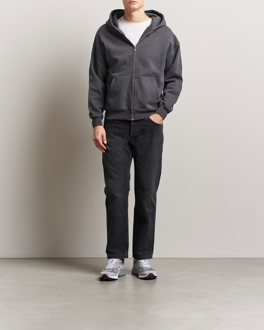 Mies | Puserot | Colorful Standard | Classic Organic Full Zip Hoodie Lava Grey