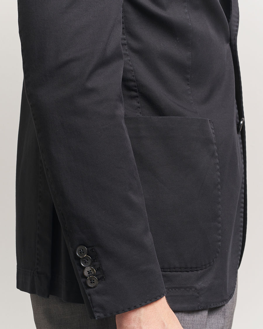 Mies | Pikkutakit | L.B.M. 1911 | Jack Regular Fit Cotton Stretch Blazer Black