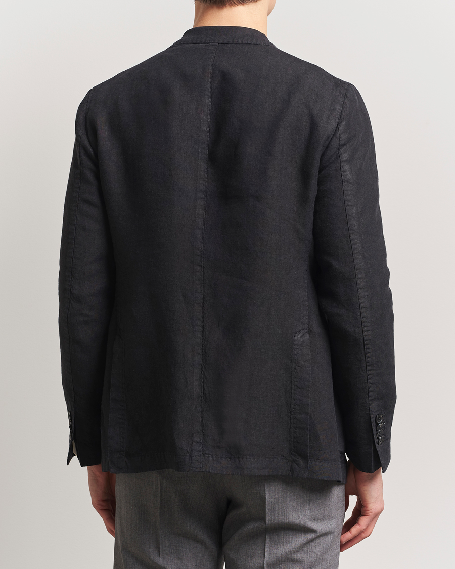 Mies | Pikkutakit | L.B.M. 1911 | Jack Regular Fit Linen Blazer Black