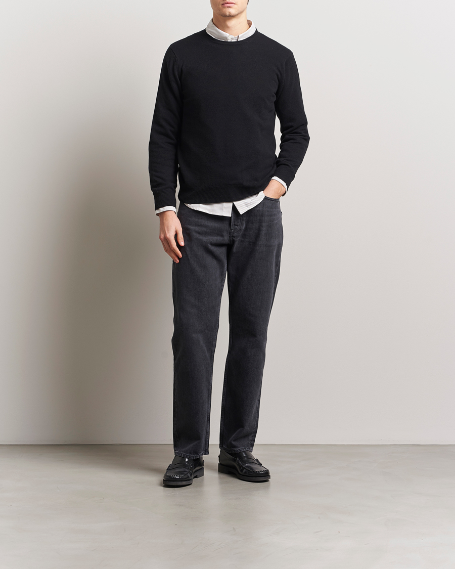 Mies | Housut | Samsøe Samsøe | Eddie Regular Fit Jeans Black Blizzard