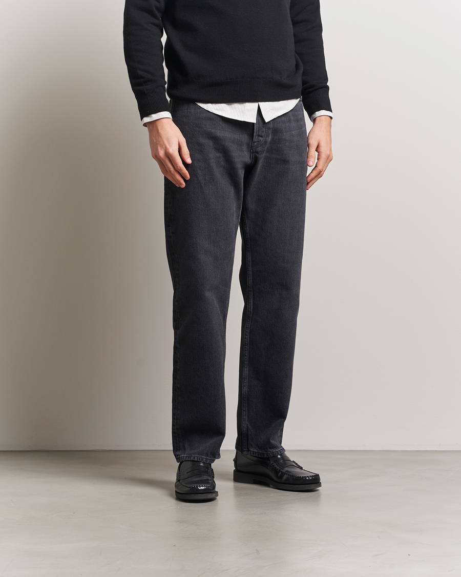 Mies | Housut | Samsøe Samsøe | Eddie Regular Fit Jeans Black Blizzard