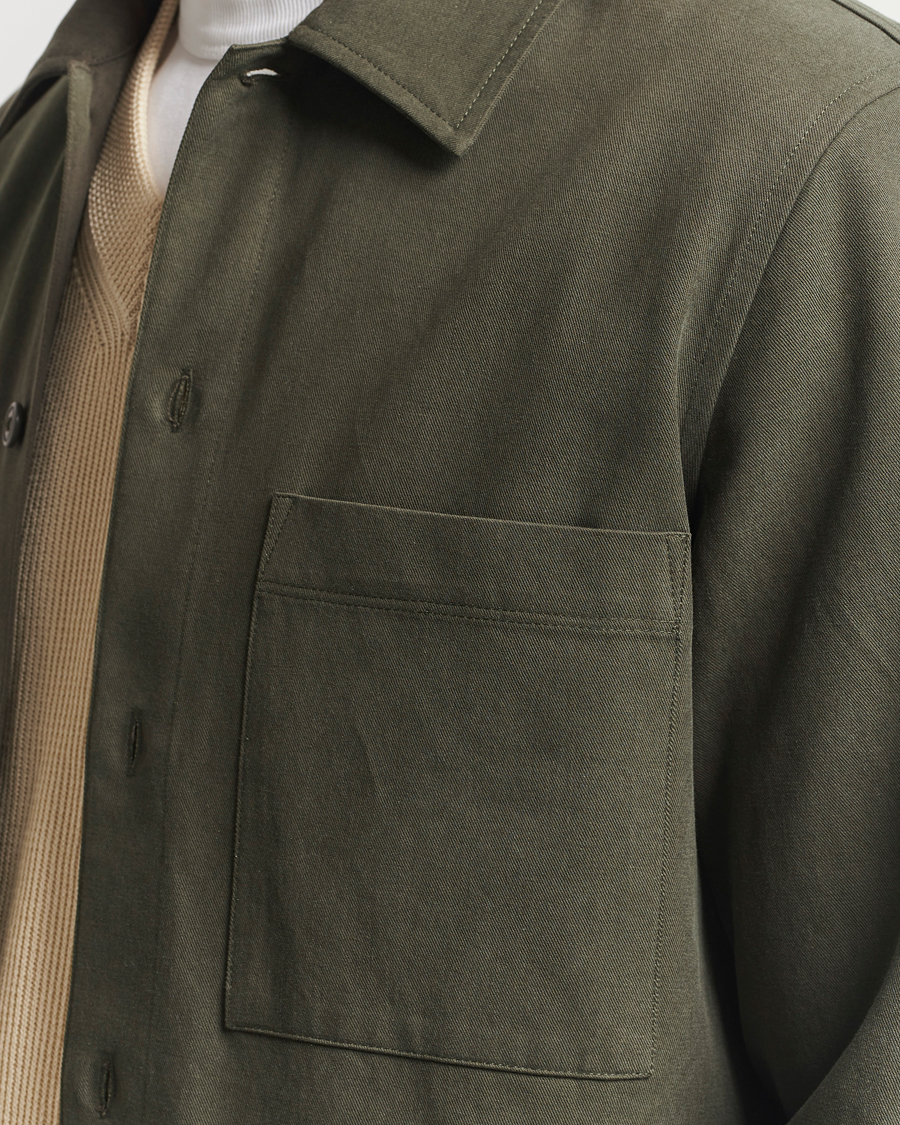 Mies | Kauluspaidat | Samsøe Samsøe | Sataka Overshirt Forest Night
