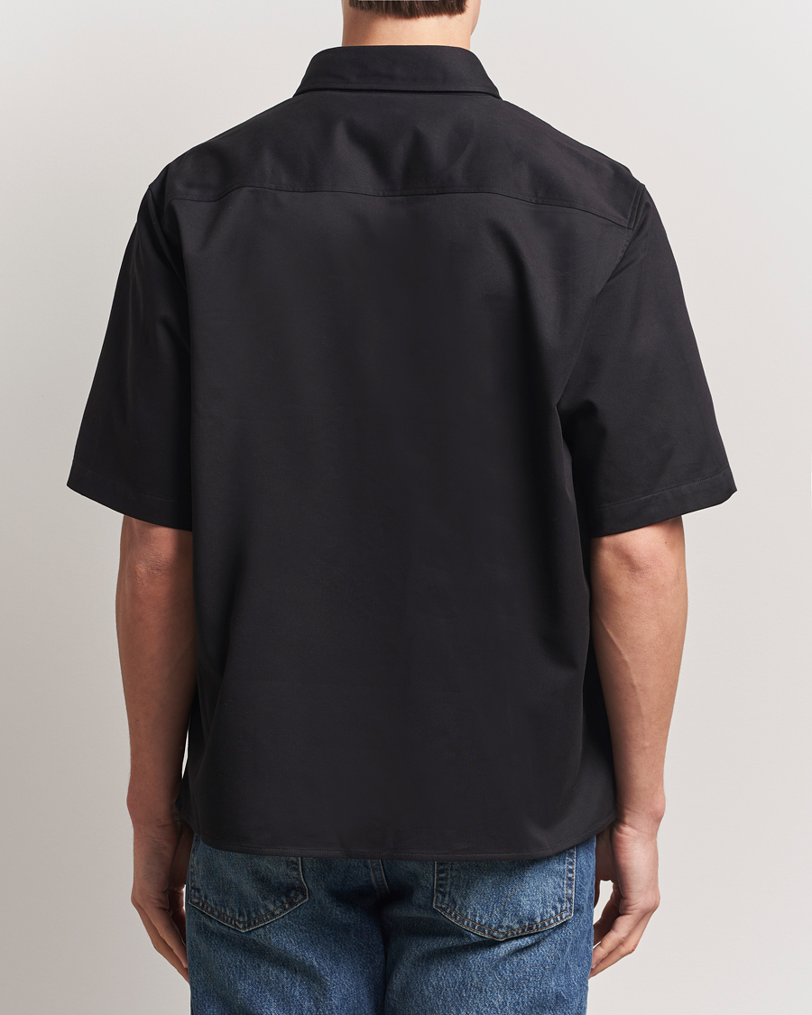 Mies | Kauluspaidat | HUGO | Ekyno Workwear Short Sleeve Shirt Black