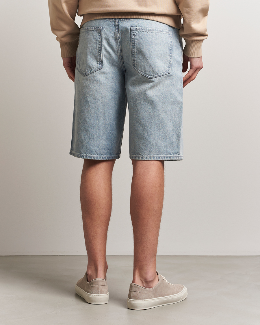 Mies | Shortsit | HUGO | Skate Denim Shorts Light Blue