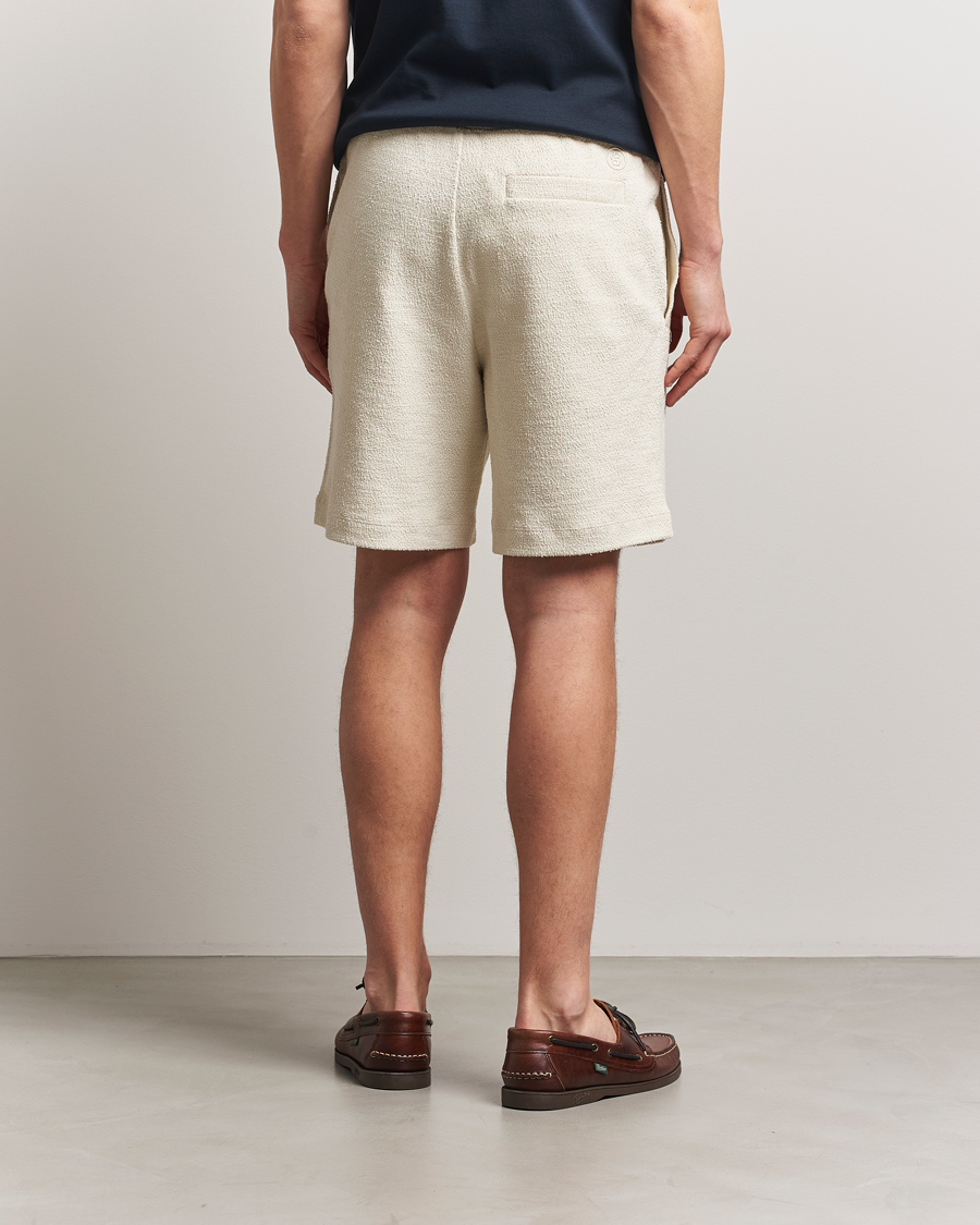 Mies | Shortsit | BOSS BLACK | Leoni Terry Sweatshorts Open White