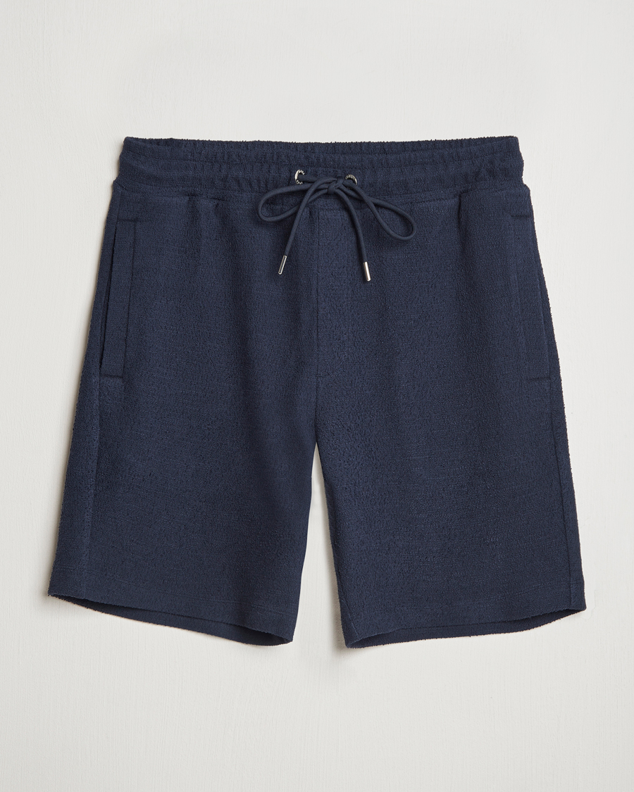 Mies | Shortsit | BOSS BLACK | Leoni Terry Sweatshorts Dark Blue