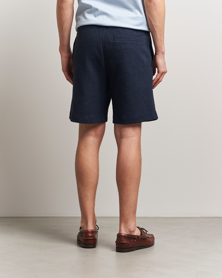 Mies | Shortsit | BOSS BLACK | Leoni Terry Sweatshorts Dark Blue
