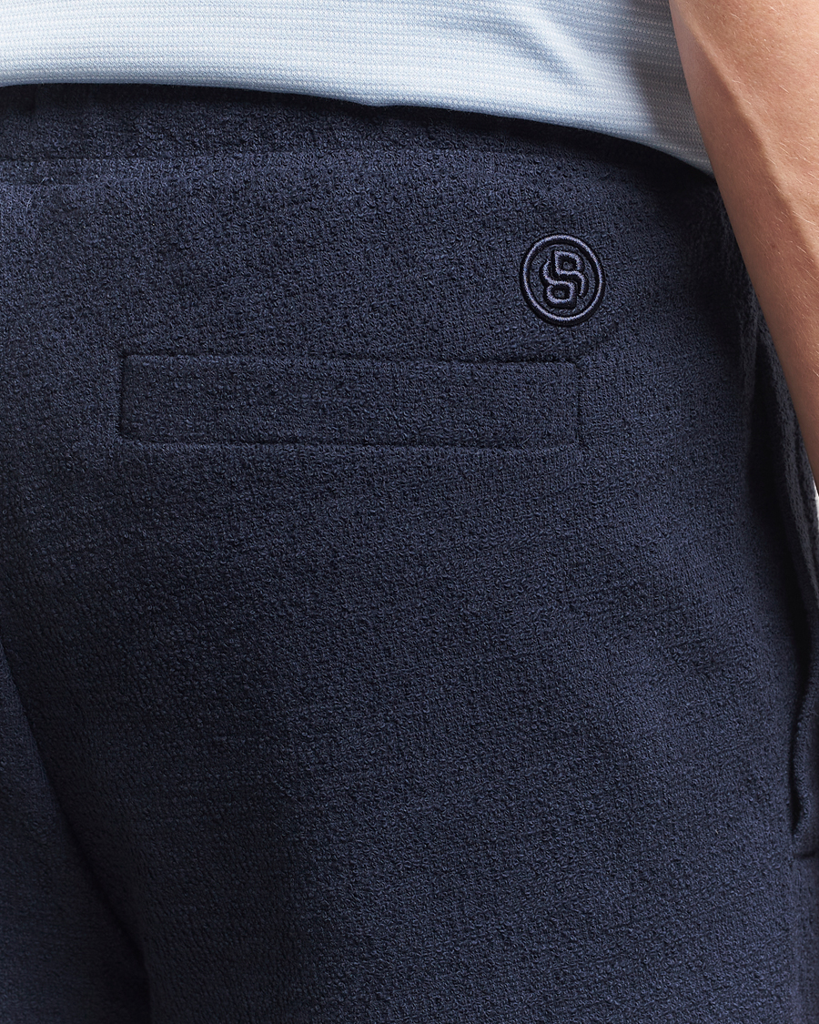 Mies | Shortsit | BOSS BLACK | Leoni Terry Sweatshorts Dark Blue