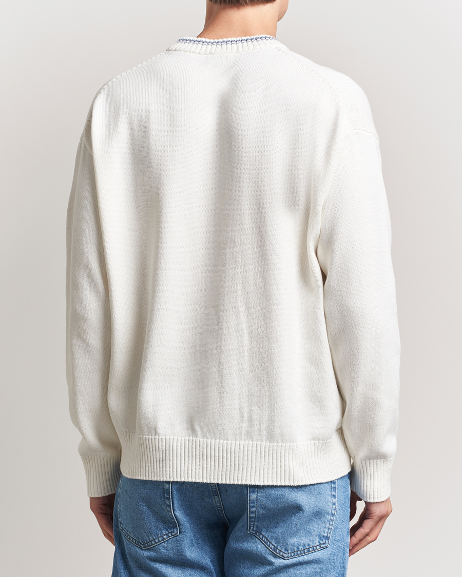 Mies | Puserot | BOSS ORANGE | Klubfish Printed Crew Neck Sweater Natural