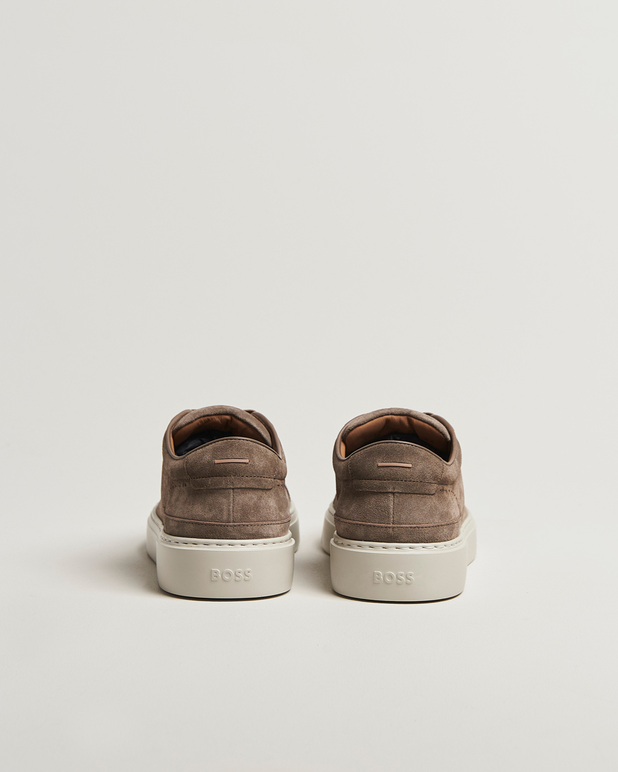 Mies | Tennarit | BOSS CAMEL | Gary Suede Sneaker Dark Beige