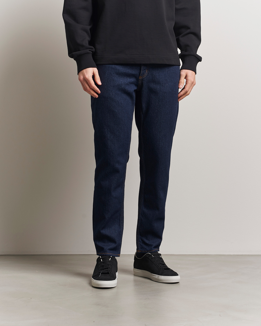 Mies | Housut | HUGO | Brody Tapered Fit Jeans Dark Blue