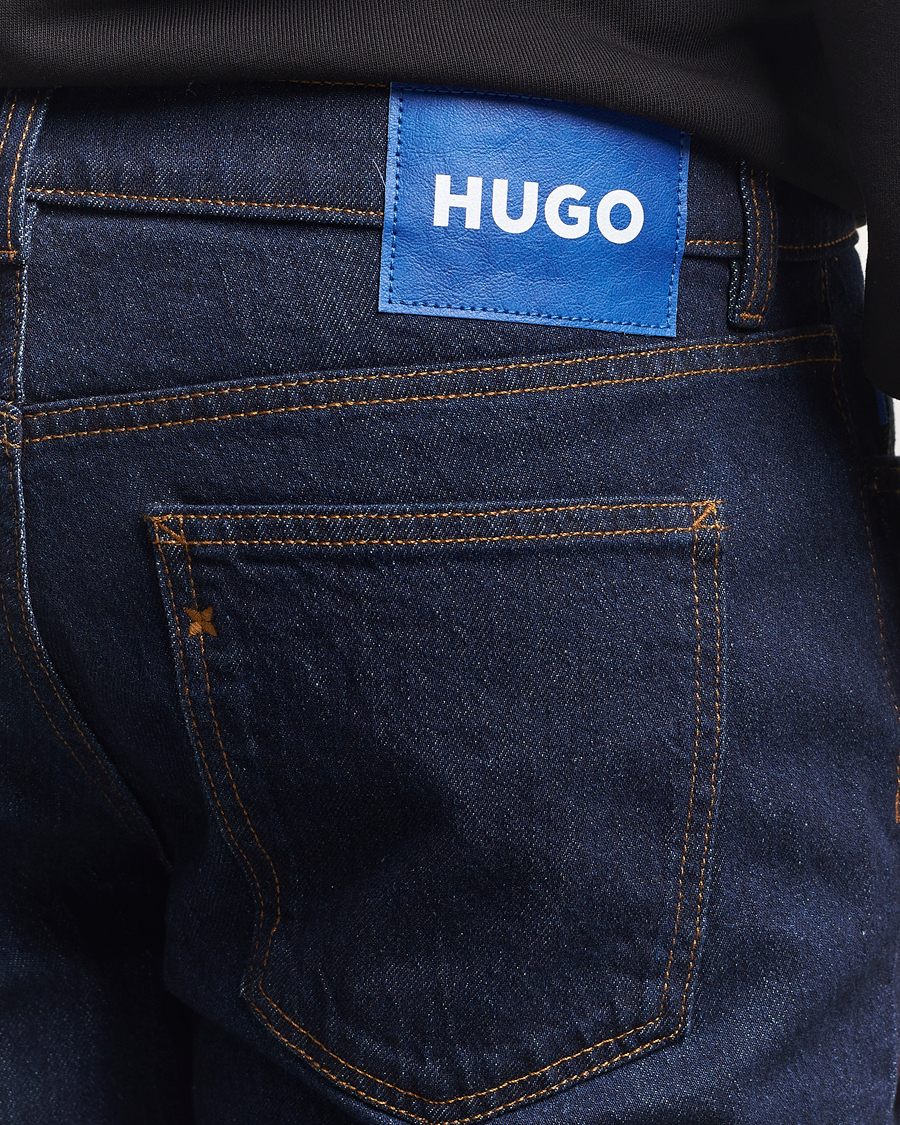 Mies | Housut | HUGO | Brody Tapered Fit Jeans Dark Blue