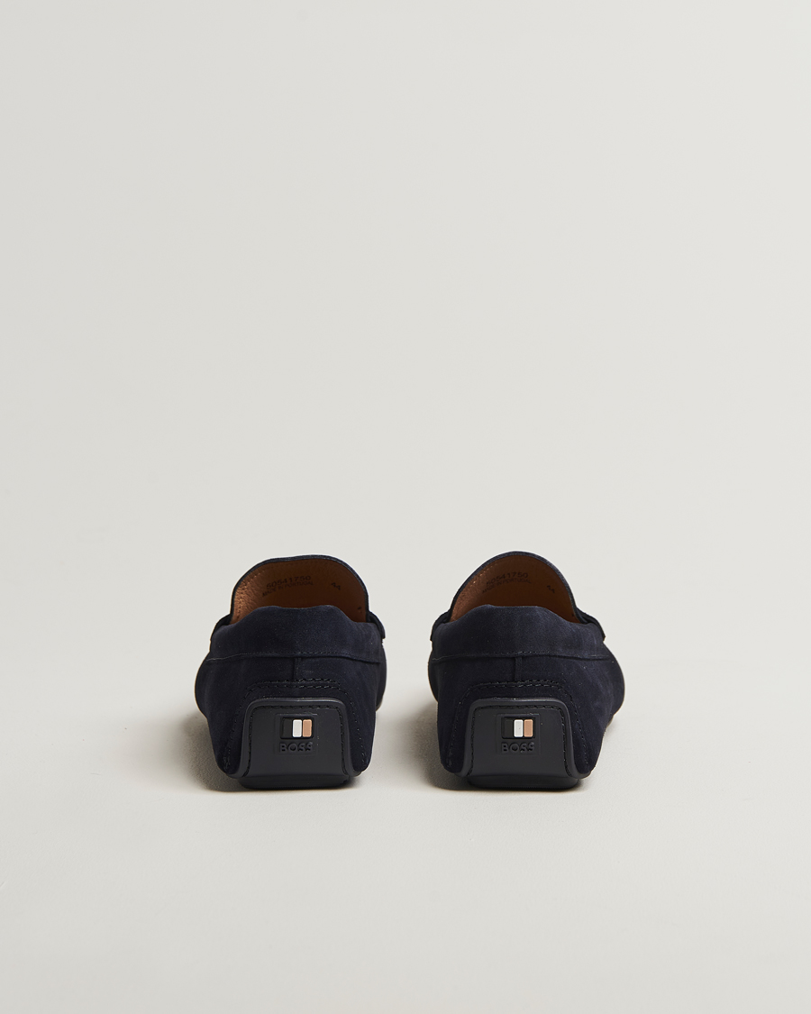 Mies | Loaferit | BOSS BLACK | Noel Suede Moccasin Dark Blue