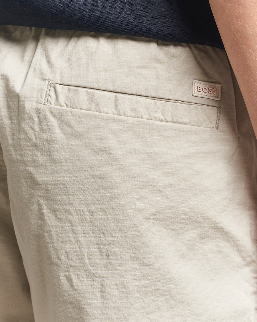 Mies | Shortsit | BOSS ORANGE | Sandrew Drawstring Shorts Light Beige