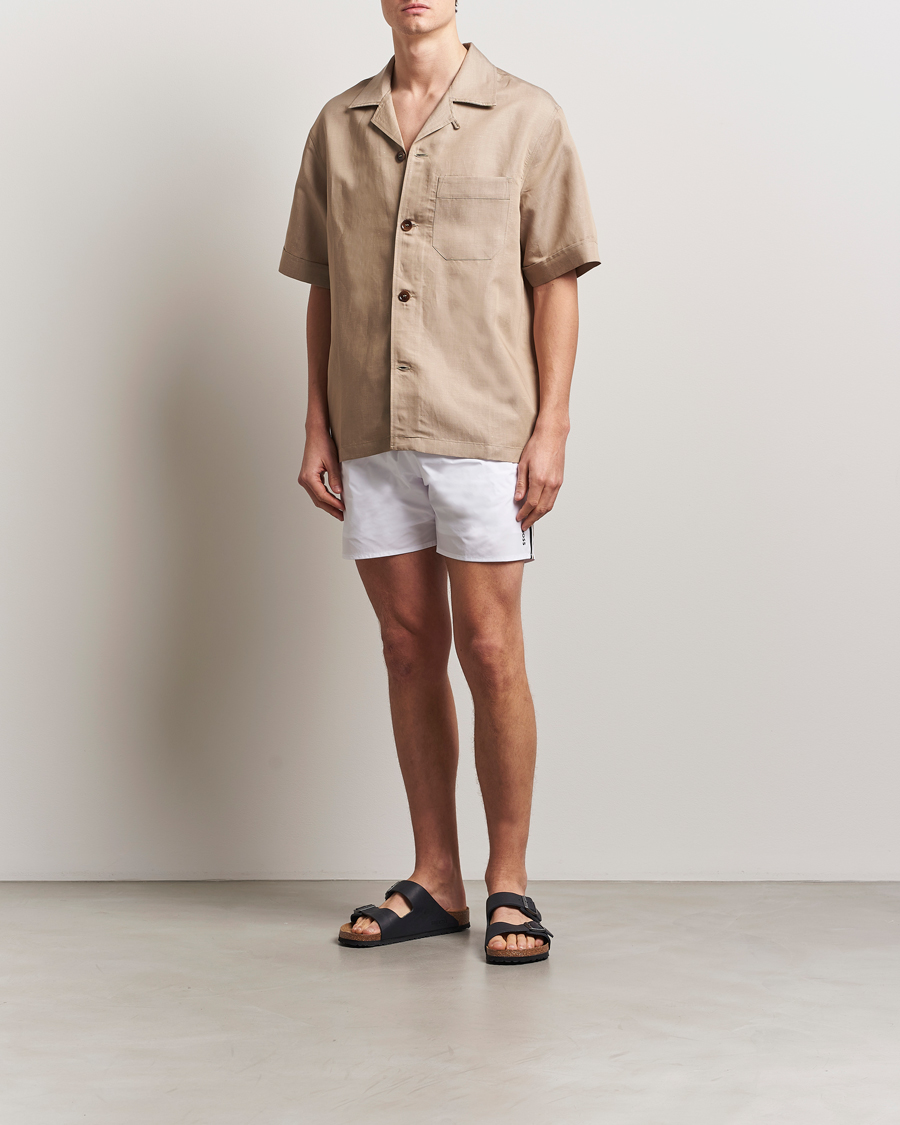Mies | Uimahousut | BOSS BLACK | Iconic Swimshort White
