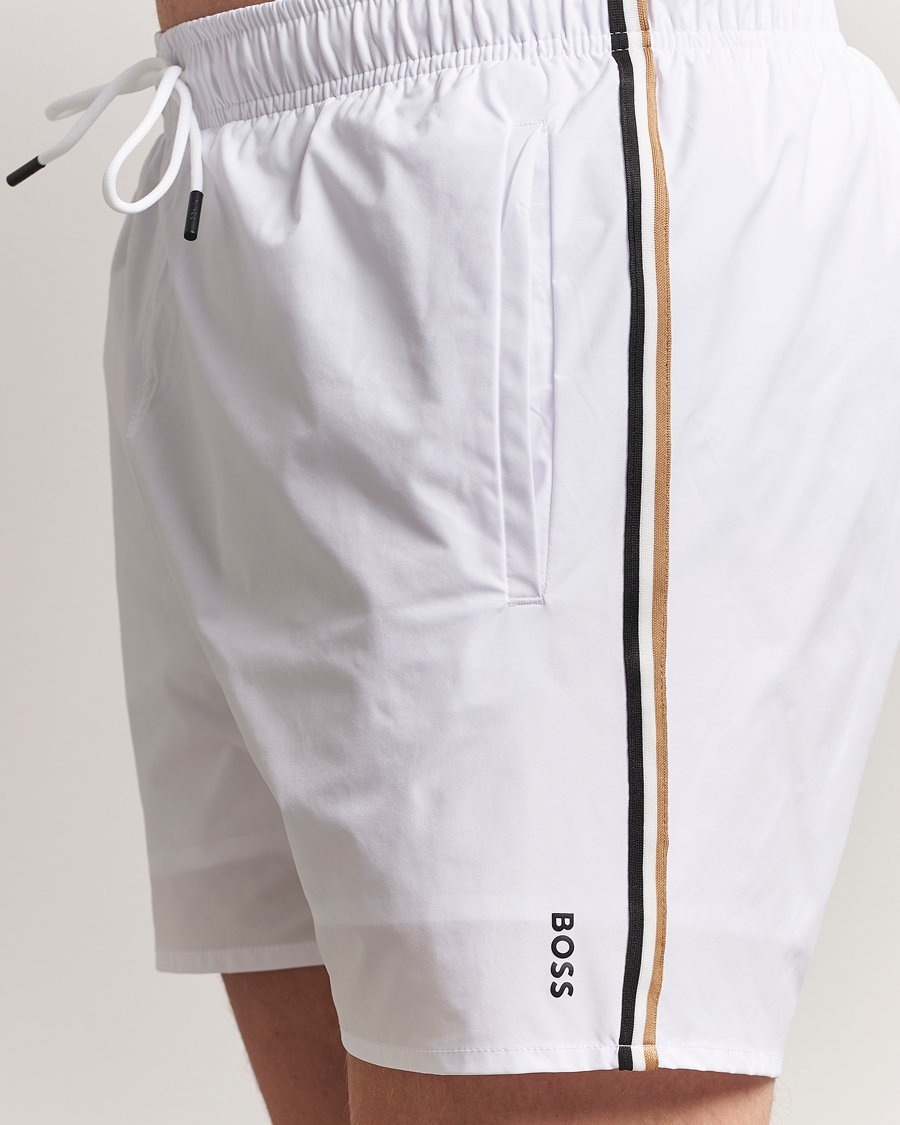 Mies | Uimahousut | BOSS BLACK | Iconic Swimshort White