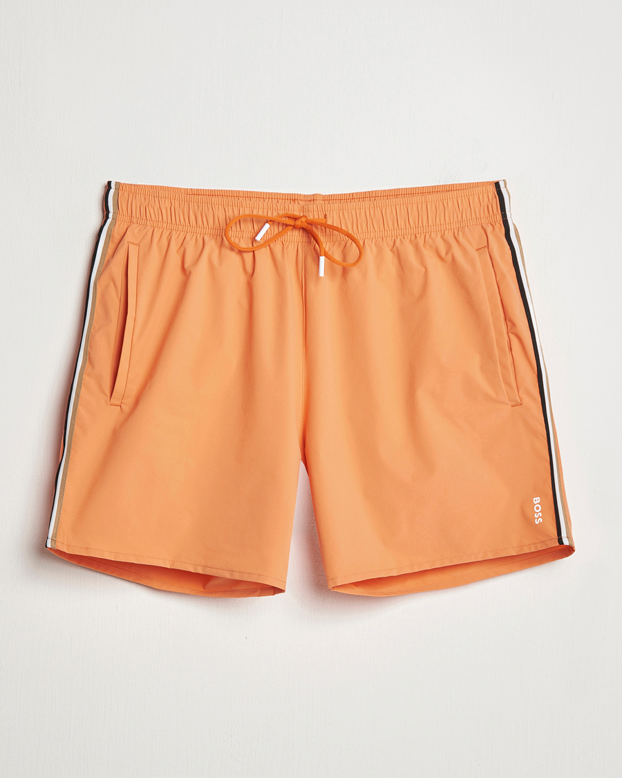 Mies | Uimahousut | BOSS BLACK | Iconic Swimshort Bright Orange