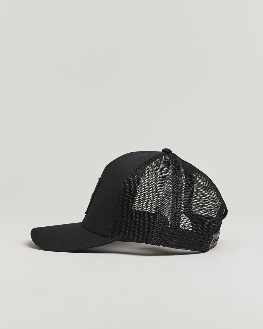 Mies | BOSS ORANGE Elliot Trucker Cap Black | BOSS ORANGE | Elliot Trucker Cap Black