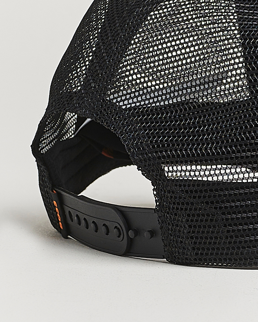 Mies | BOSS ORANGE Elliot Trucker Cap Black | BOSS ORANGE | Elliot Trucker Cap Black