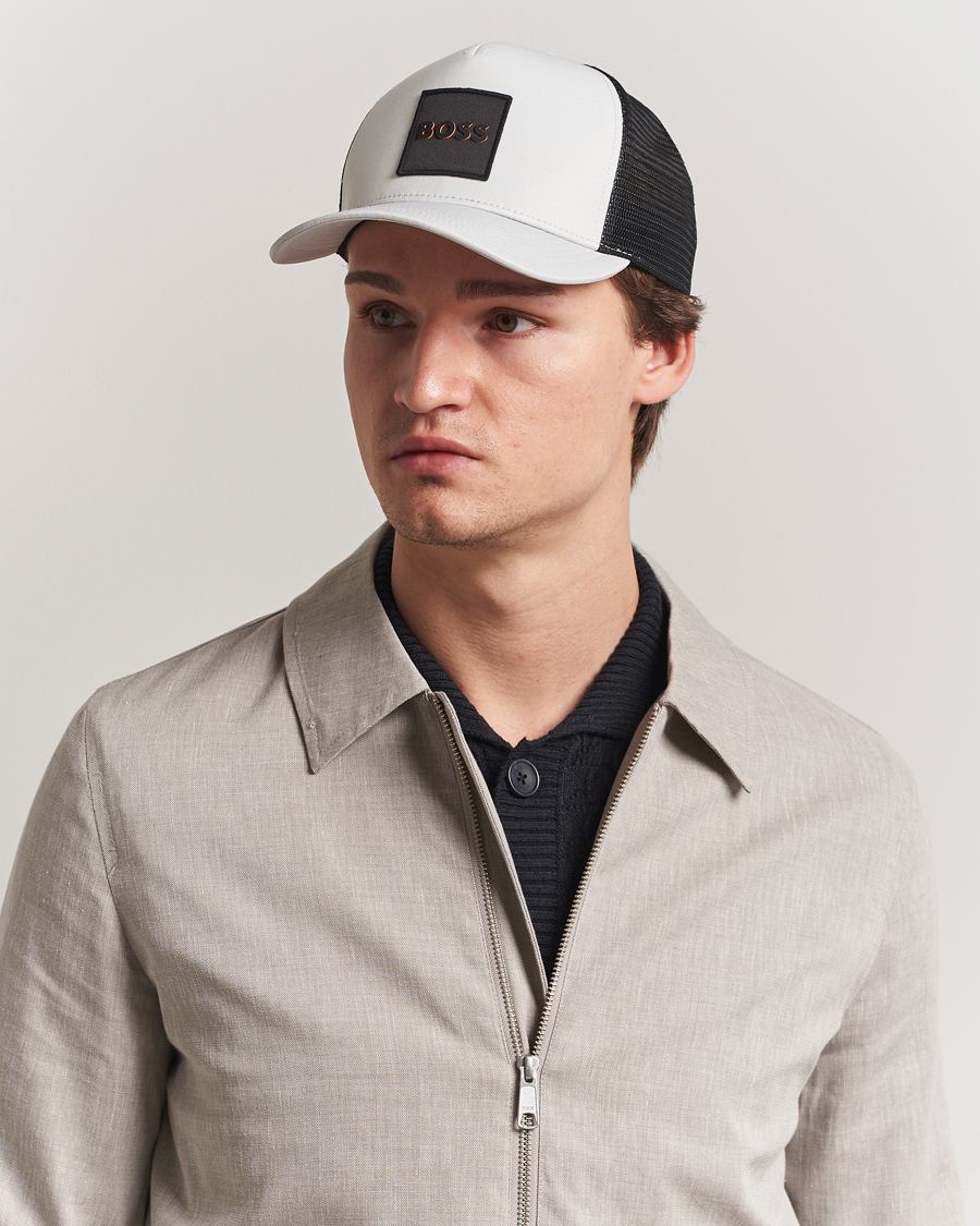 Mies | BOSS ORANGE Elliot Trucker Cap Light Beige | BOSS ORANGE | Elliot Trucker Cap Light Beige