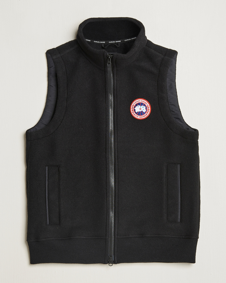 Mies | Takit | Canada Goose | Mersey Fleece Vest Black