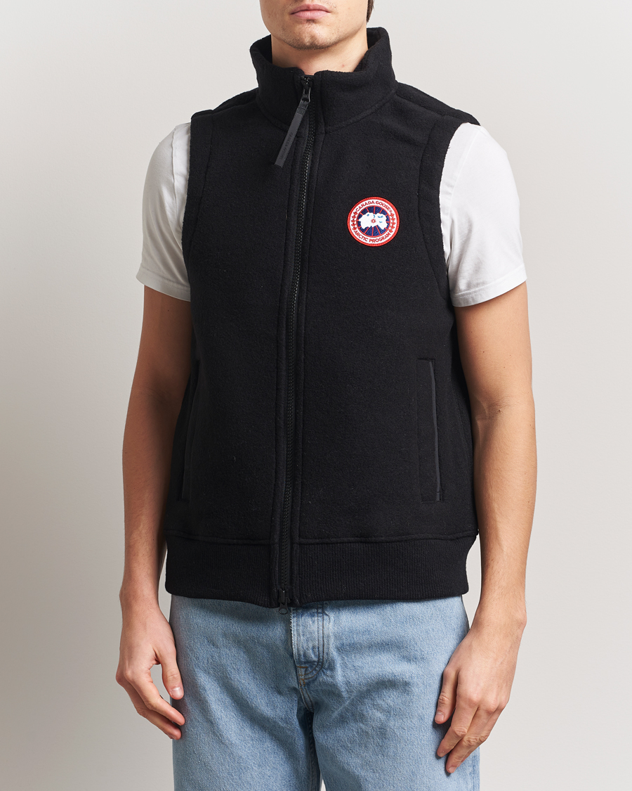 Mies | Takit | Canada Goose | Mersey Fleece Vest Black