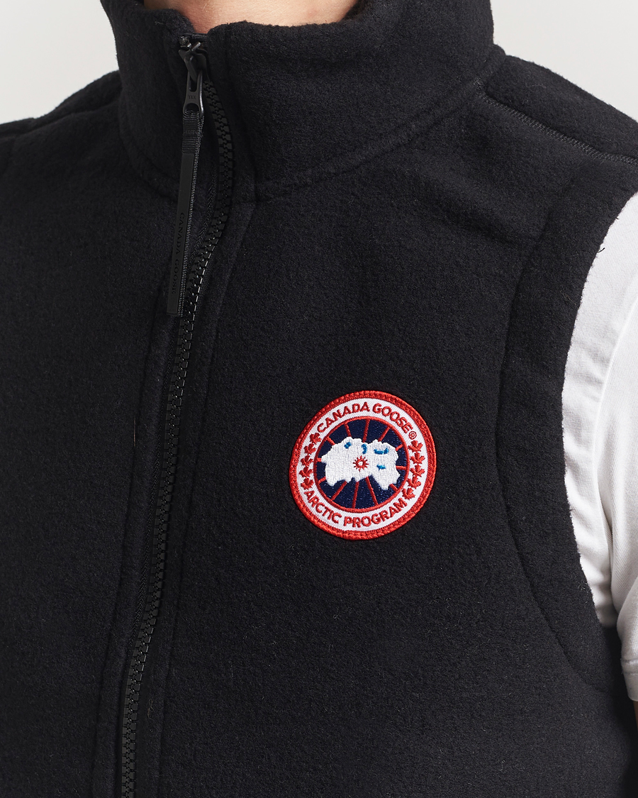 Mies | Takit | Canada Goose | Mersey Fleece Vest Black