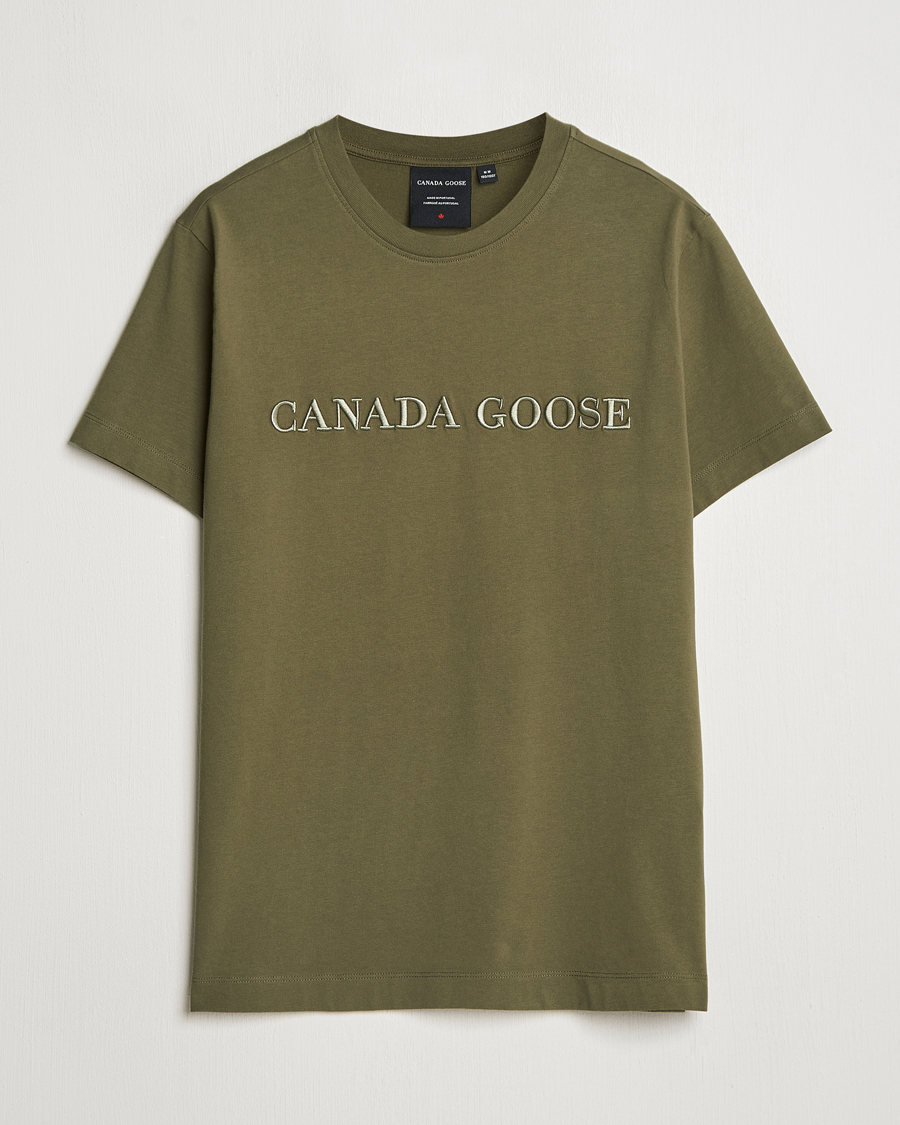 Mies | T-paidat | Canada Goose | Emersen T-Shirt Military