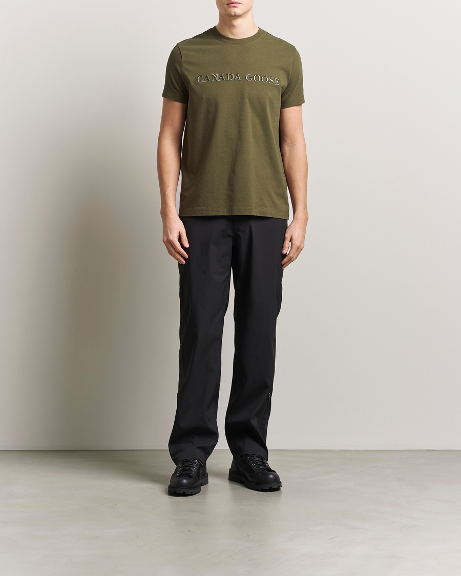 Mies | T-paidat | Canada Goose | Emersen T-Shirt Military