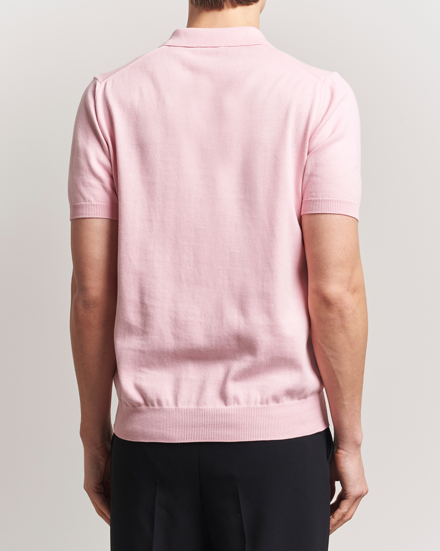 Mies | Pikeet | Morgano | Supersoft Egyptian Cotton Polo Light Pink