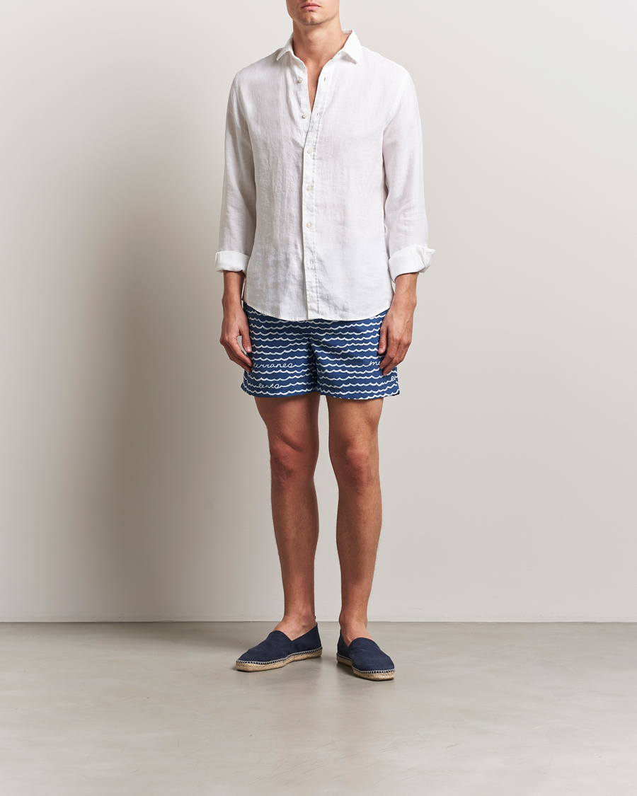 Mies | Uimahousut | Ripa Ripa | Printed Swimshorts Blue