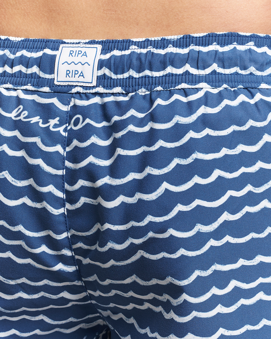 Mies | Uimahousut | Ripa Ripa | Printed Swimshorts Blue
