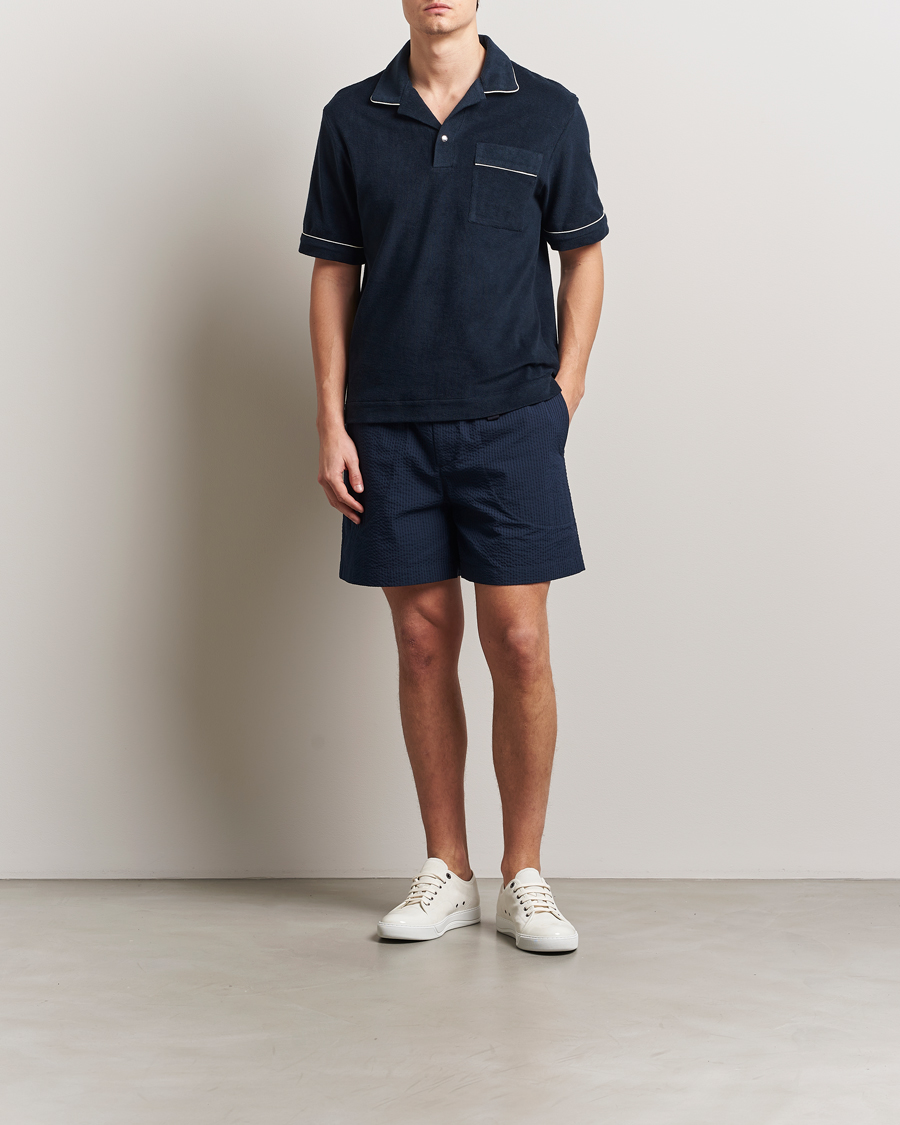 Mies | Shortsit | Moncler | Drawstring Shorts Navy