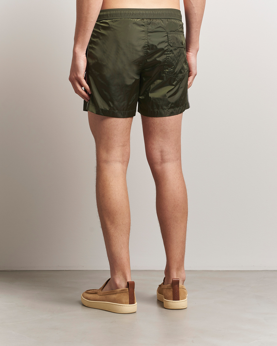 Mies | Uimahousut | Moncler | Nylon Swim Shorts Dark Green