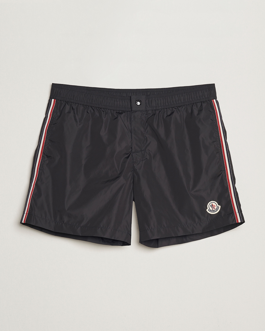 Mies | Uimahousut | Moncler | Nylon Swim Shorts Black