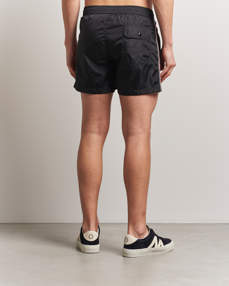 Mies | Uimahousut | Moncler | Nylon Swim Shorts Black