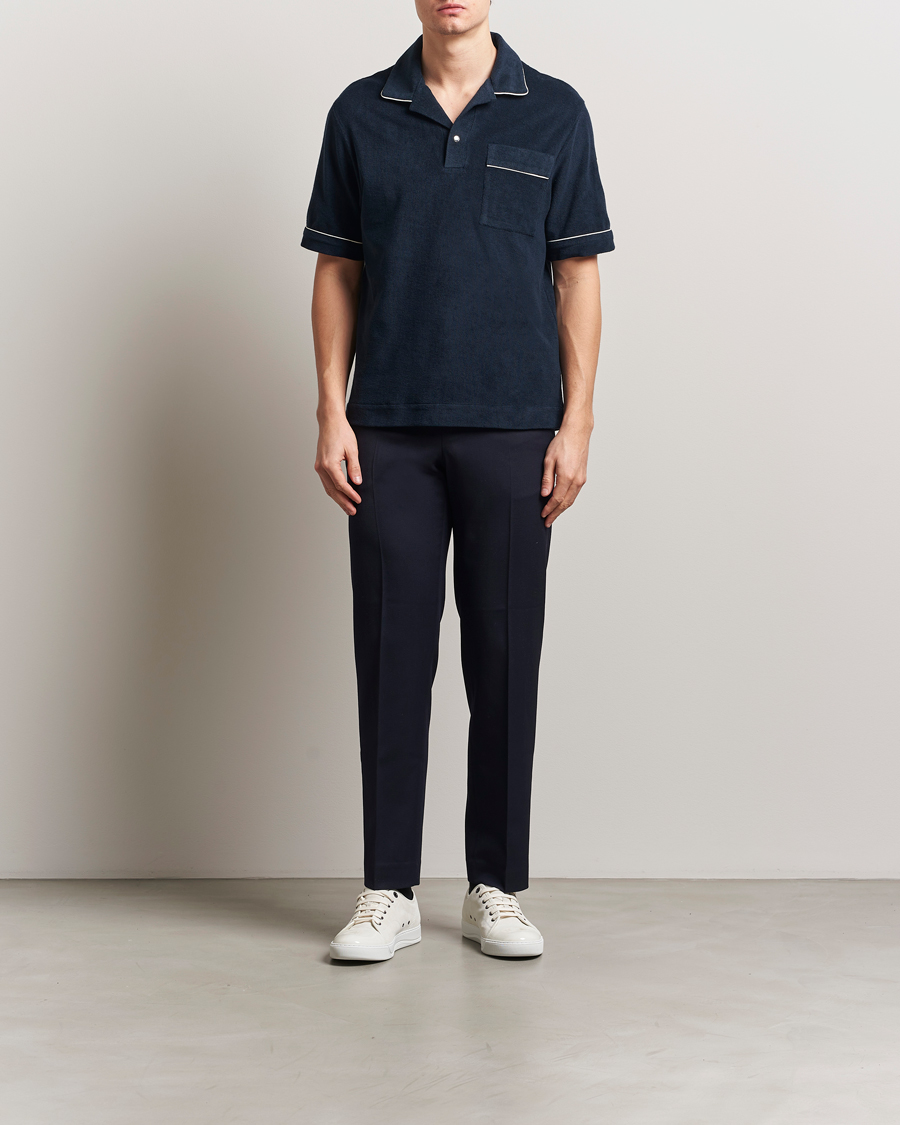 Mies | Kauluspaidat | Moncler | Camp Shirt Navy