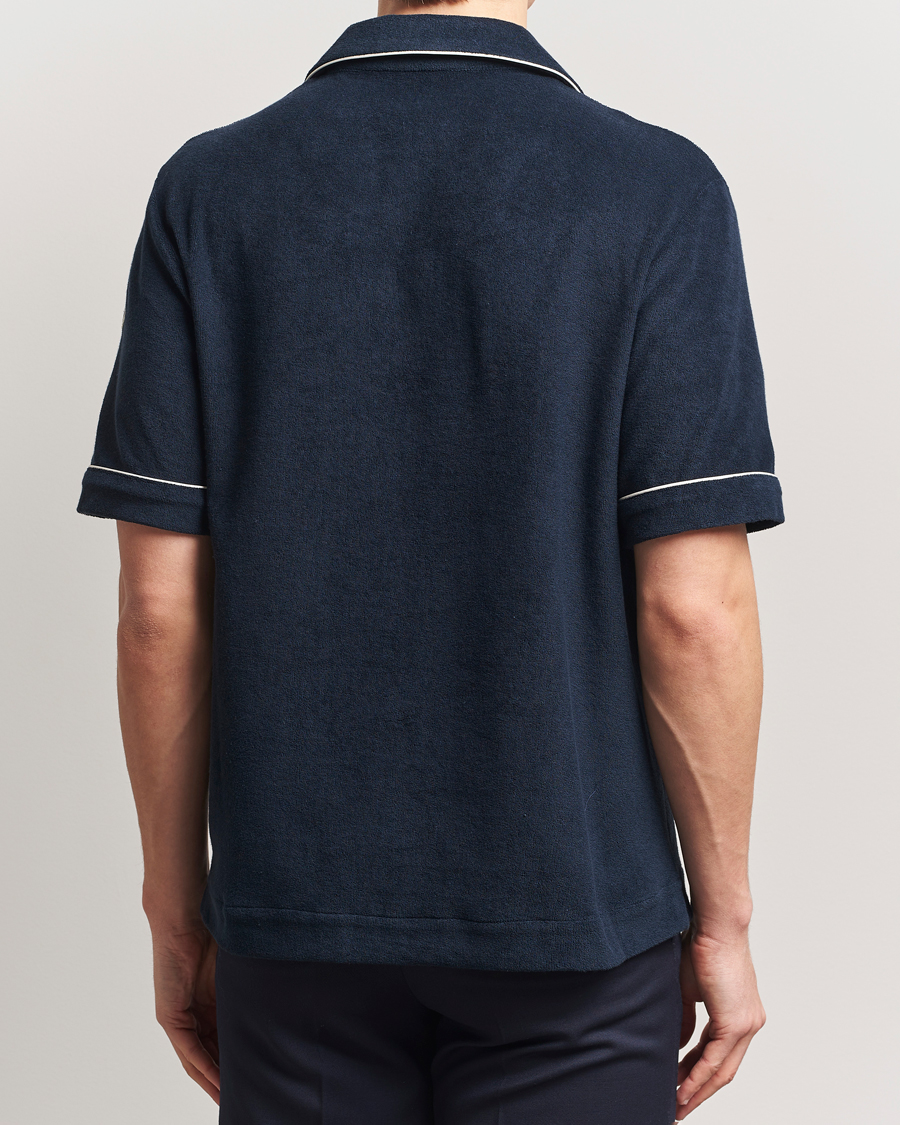 Mies | Kauluspaidat | Moncler | Camp Shirt Navy